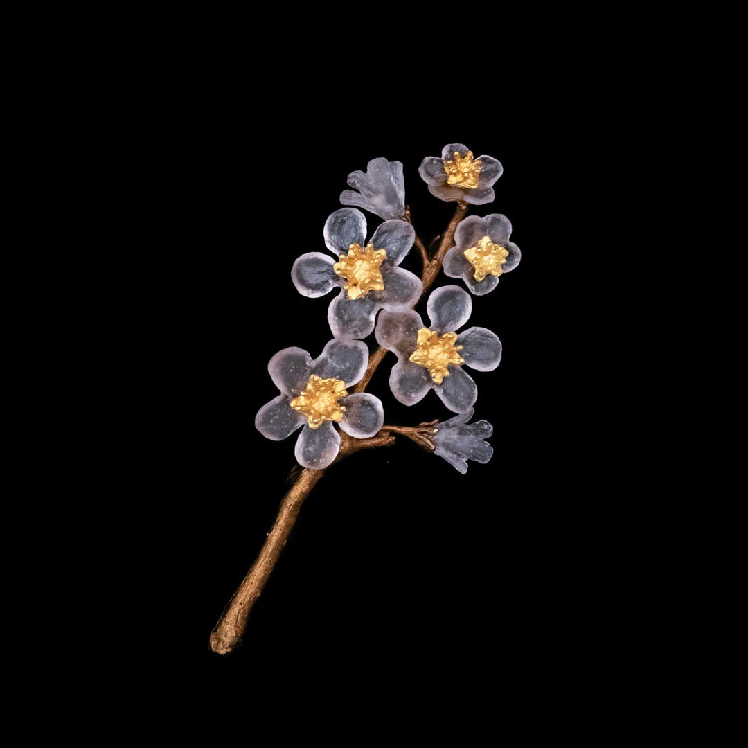 Cherry Blossom Brooch - Petals