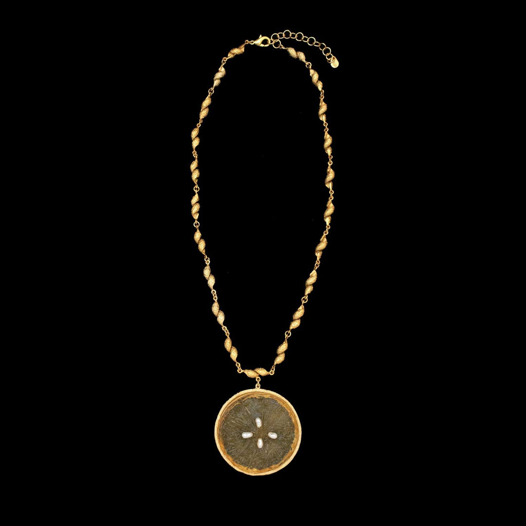 Citrus Orange Necklace