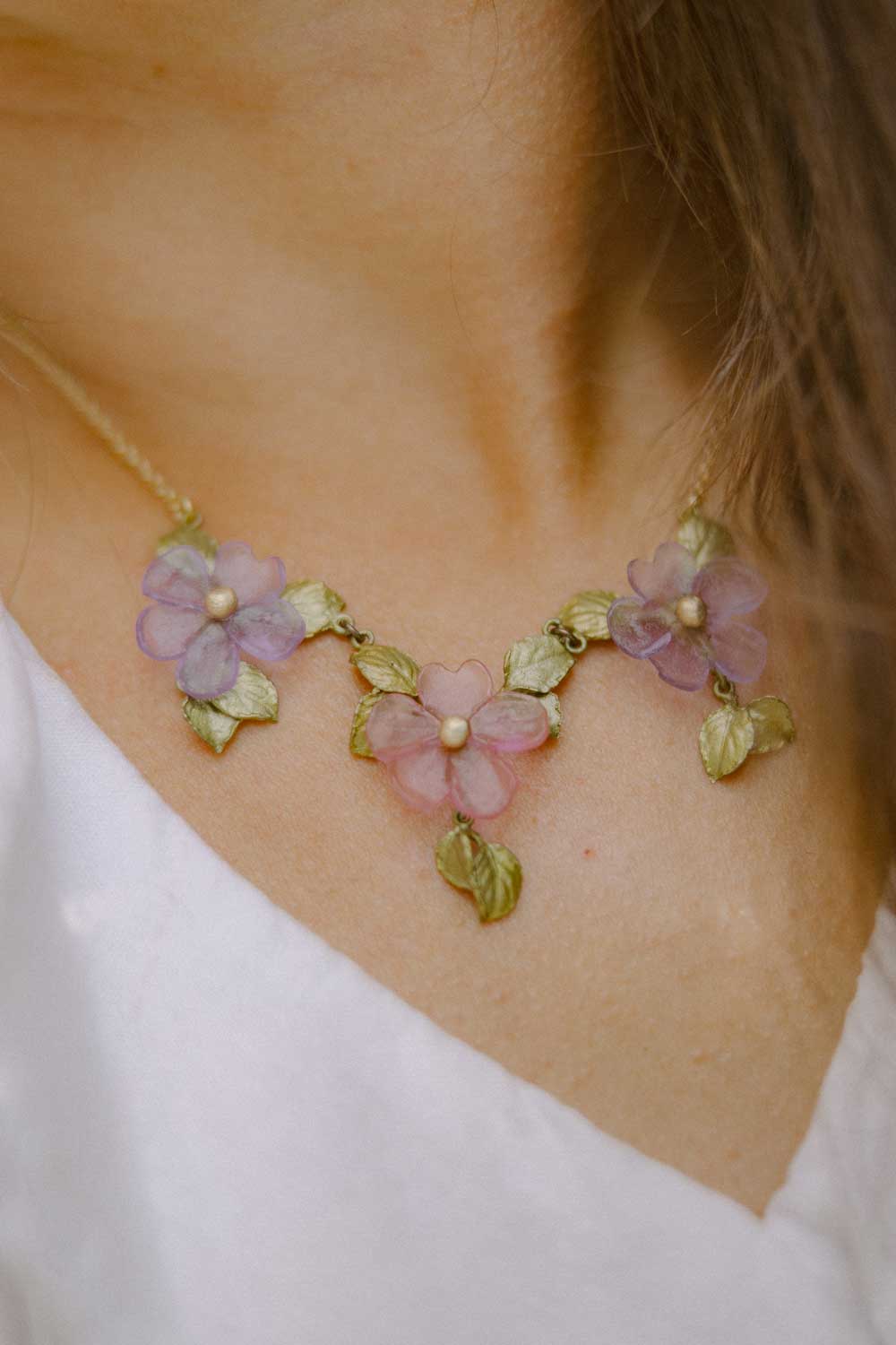 Impatiens Necklace - Statement