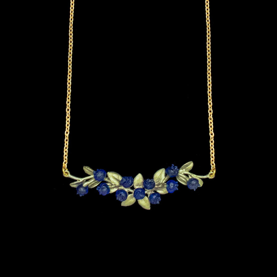 Petite Blueberry Pendant - Bar