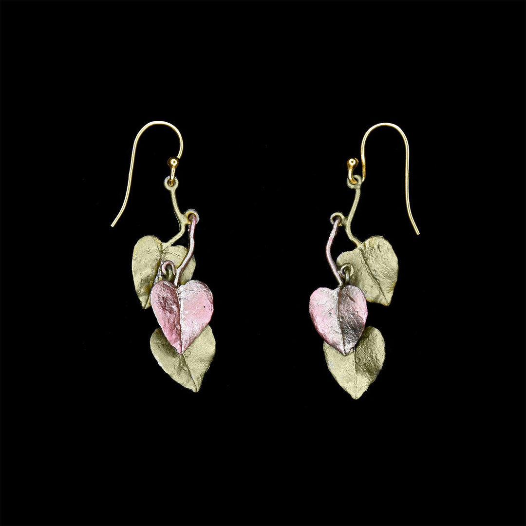 Sweet Potato Vine Earrings - Dangle - Michael Michaud Jewellery