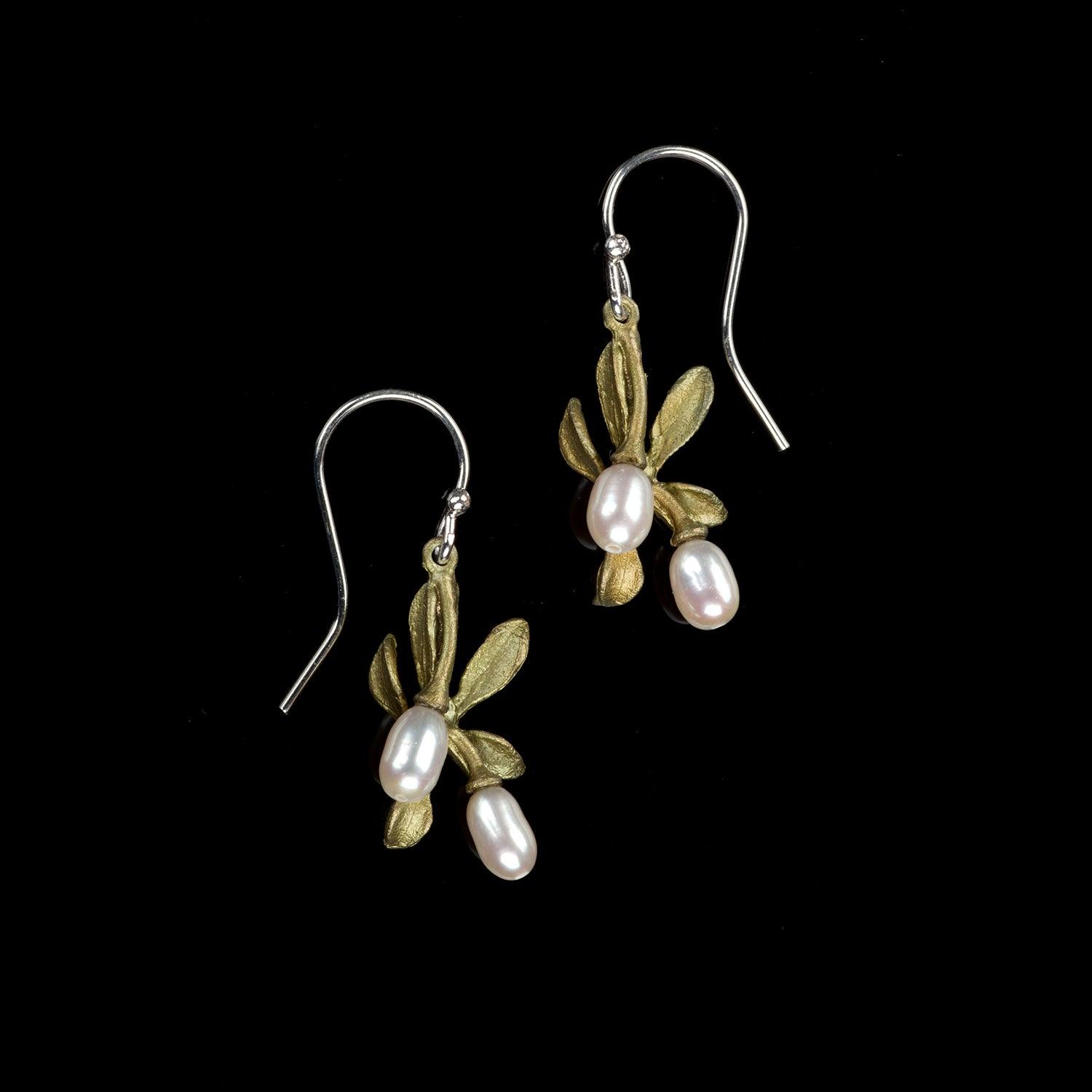 Orange Blossom Earrings - Wire Cluster - Michael Michaud Jewellery