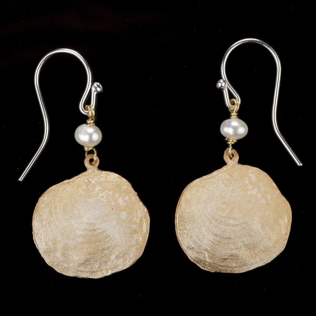 Petite La Mer Earrings - Drop White Pearl - Michael Michaud Jewellery