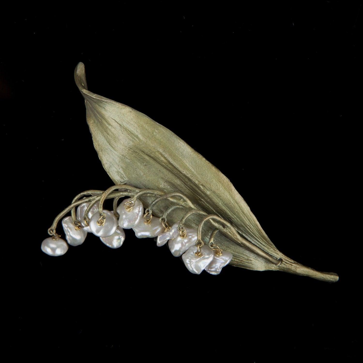 Lily of the Valley Brooch - Michael Michaud Jewellery