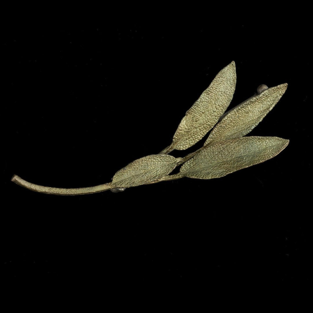 Sage Brooch - Michael Michaud Jewellery