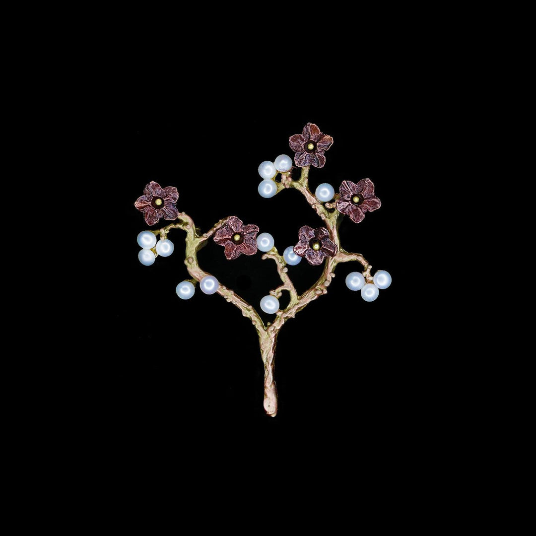 Ume Brooch - Flowers - Michael Michaud Jewellery
