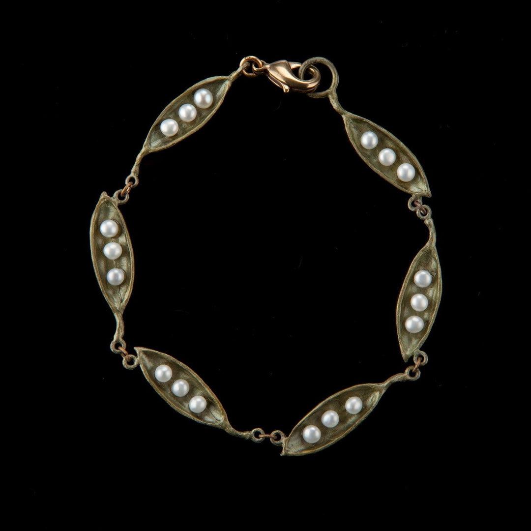 Pea Pod Flexible Bracelet - Michael Michaud Jewellery