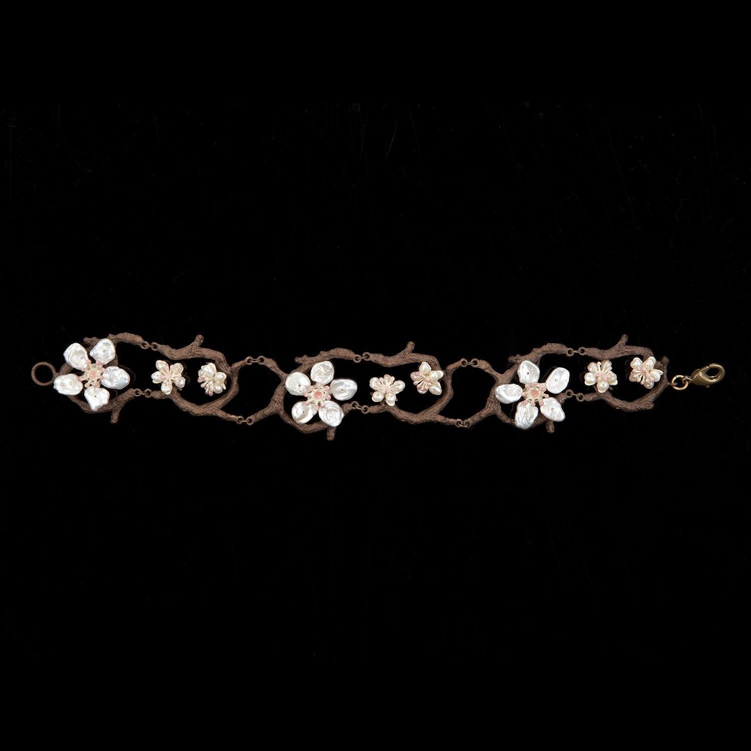 Cherry Blossom Bracelet - Michael Michaud Jewellery