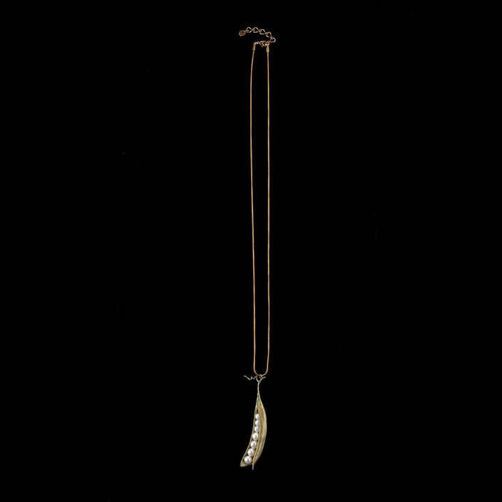 Pea Pod Pendant - 7 Pearls - Michael Michaud Jewellery