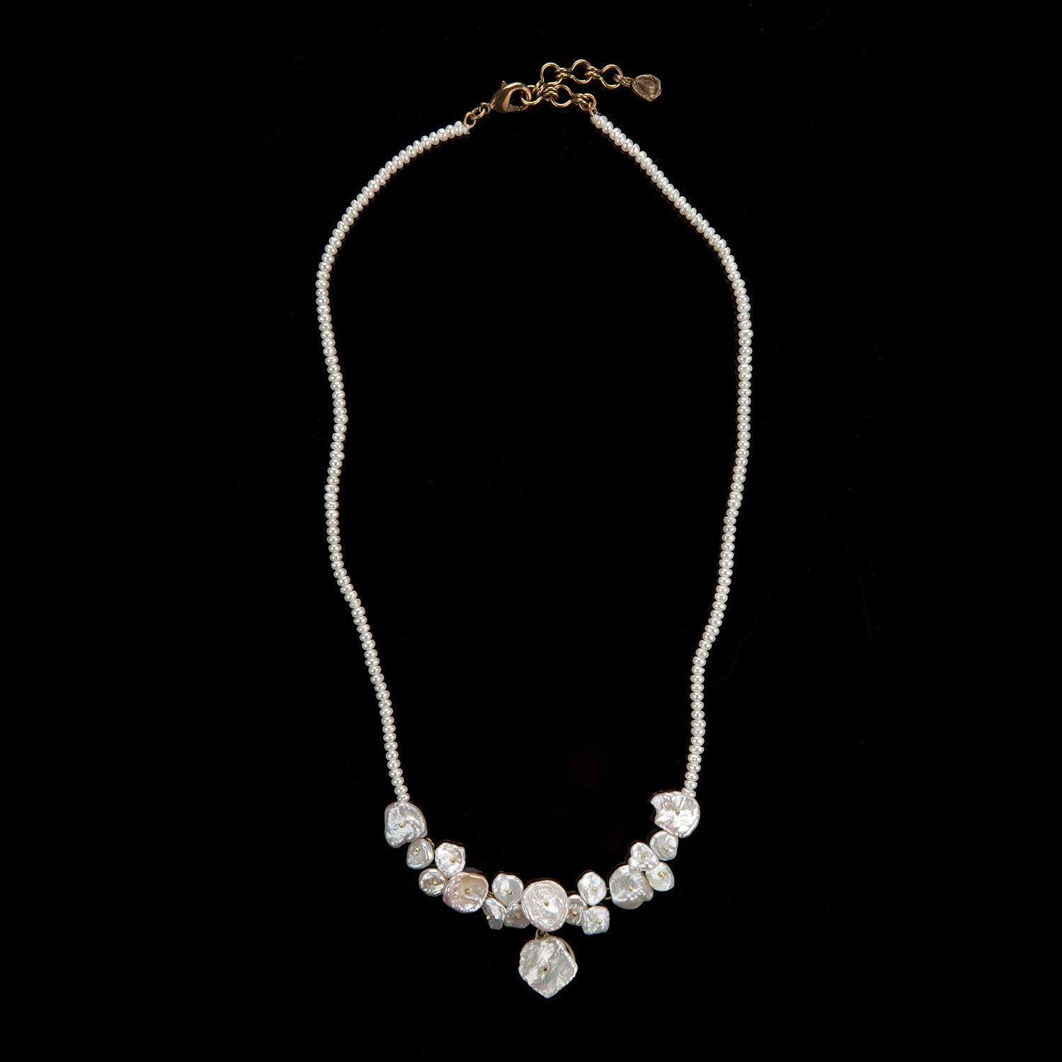 Silver Dollar Necklace - Petite Contour - Michael Michaud Jewellery