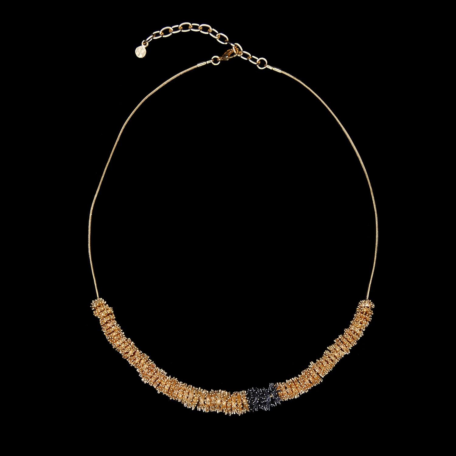 Gone To Seed Necklace - Two Tone - Michael Michaud Jewellery