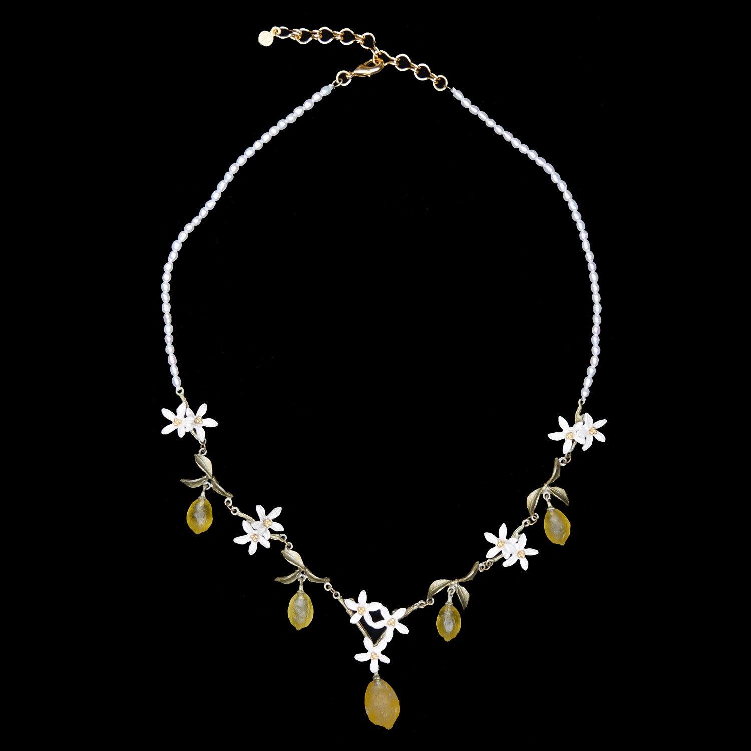 Lemon Drop Necklace - Pearls - Michael Michaud Jewellery