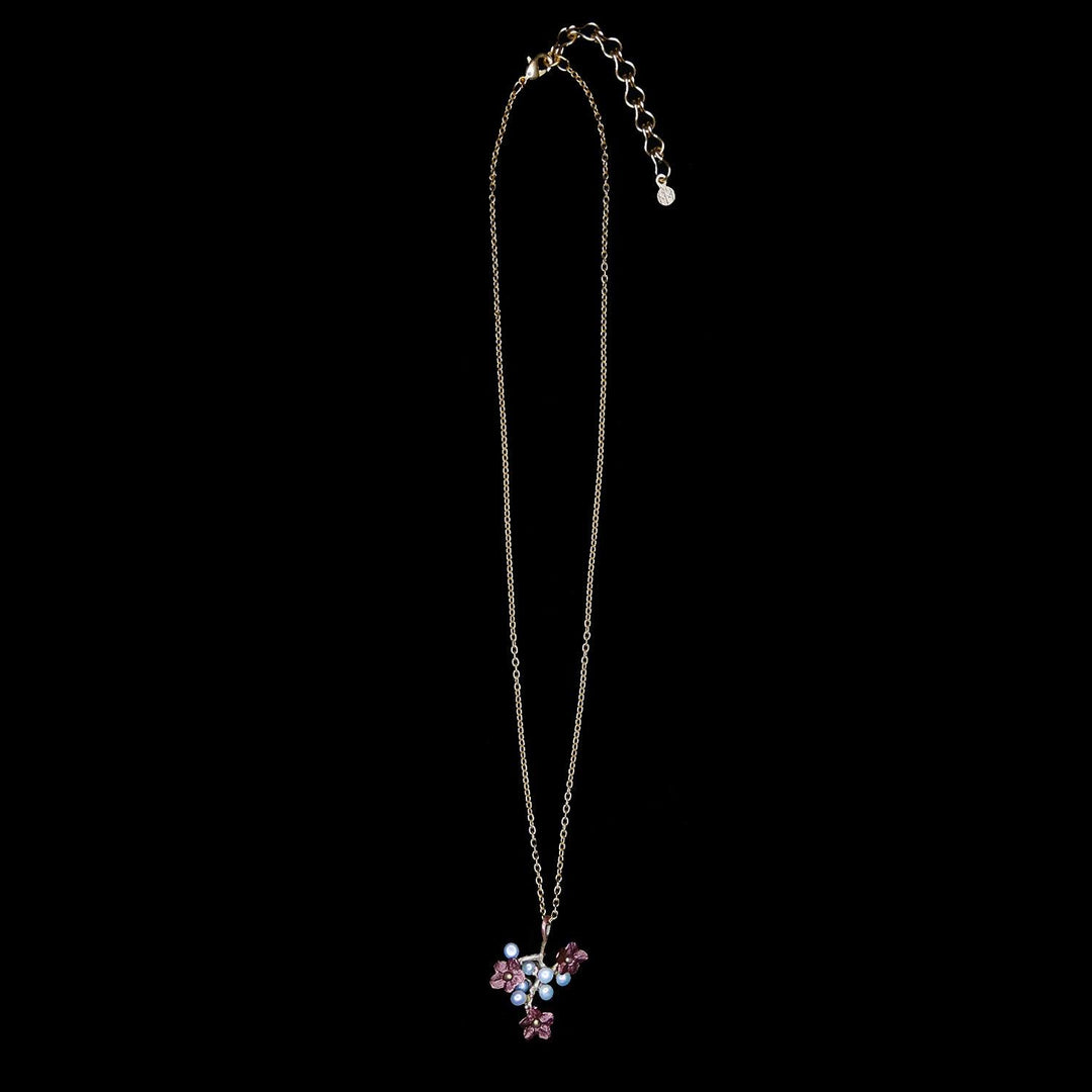 Ume Pendant - Dainty with Flowers - Michael Michaud Jewellery
