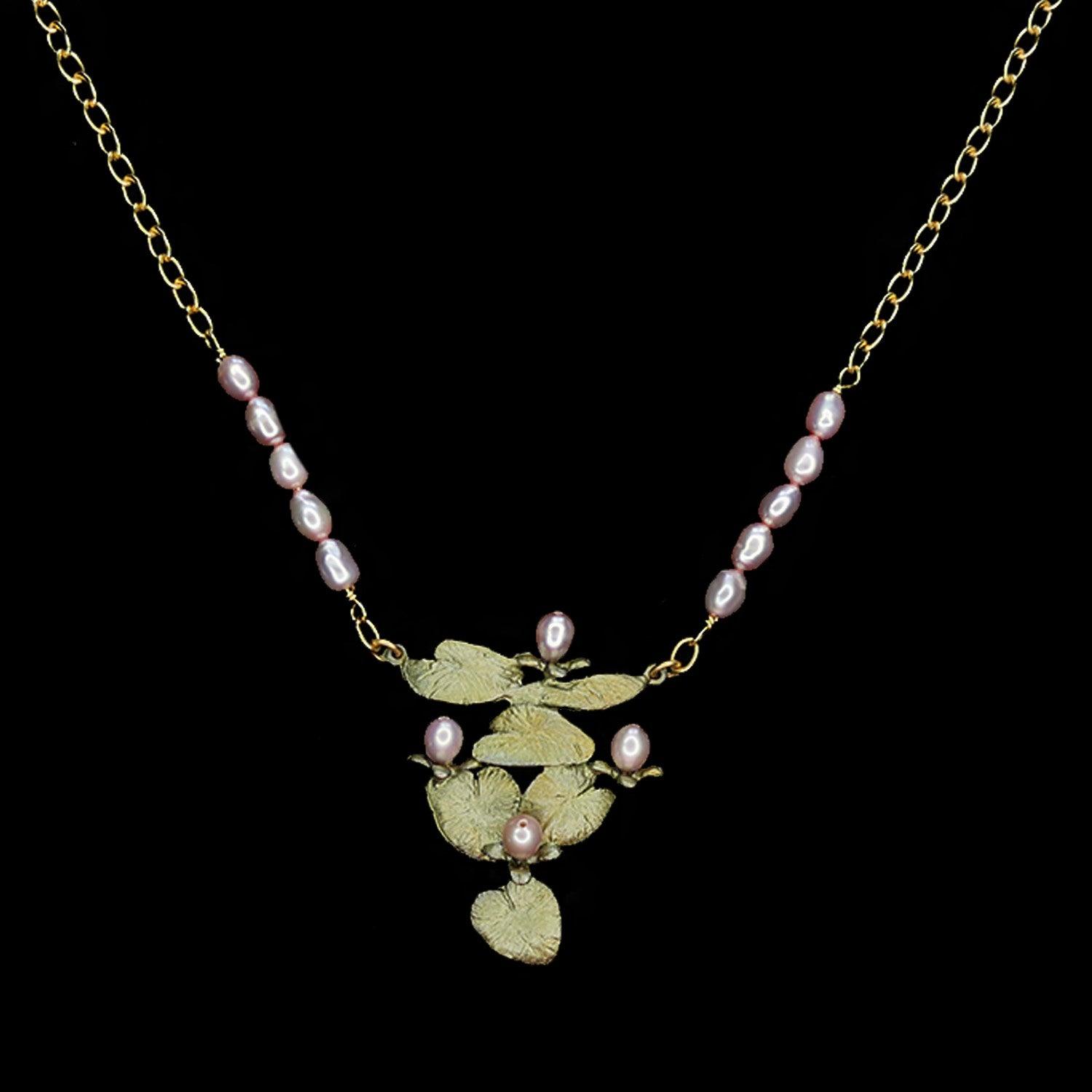 Water Lilies Pendant - Michael Michaud Jewellery