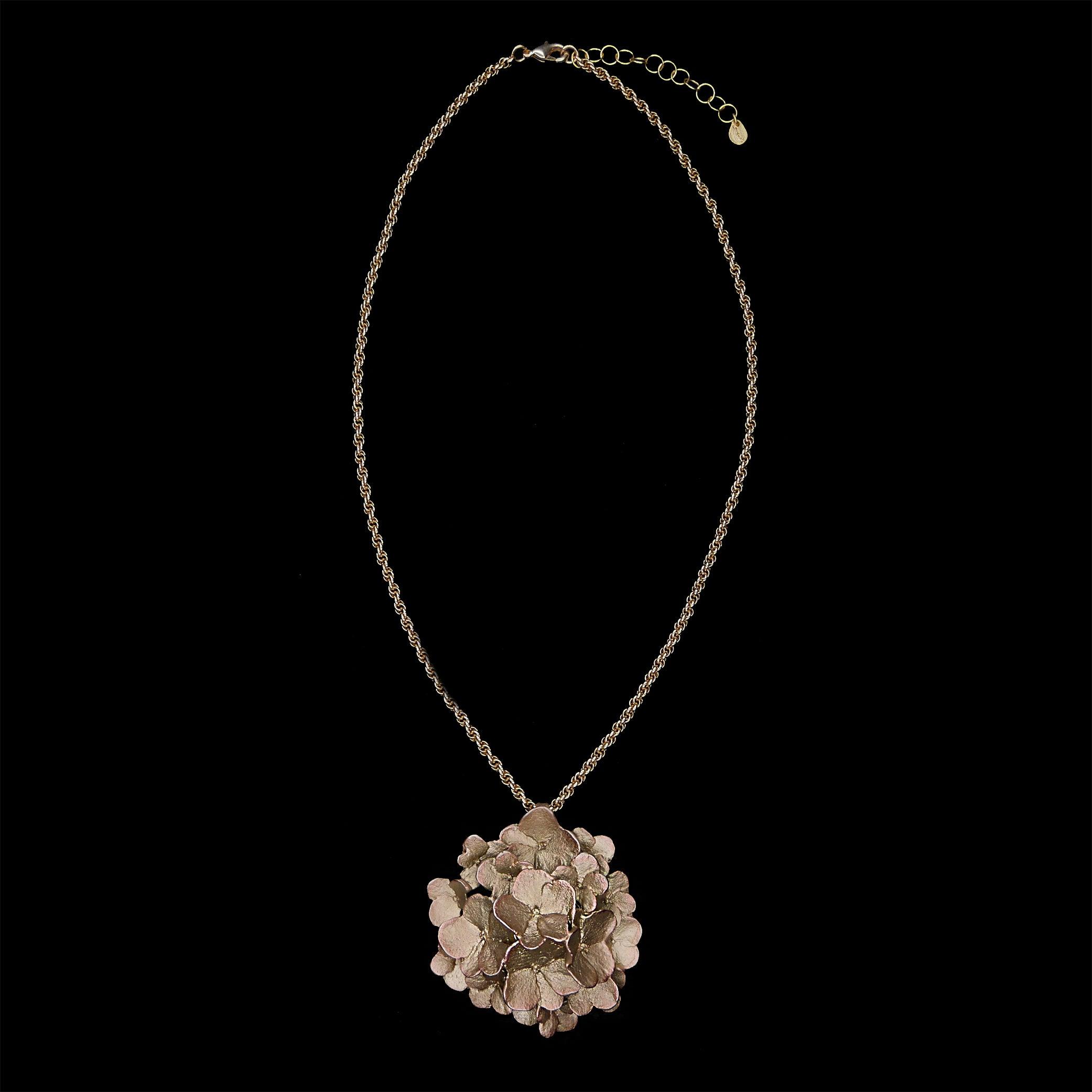 Hydrangea Pendant - Bouquet - Michael Michaud Jewellery