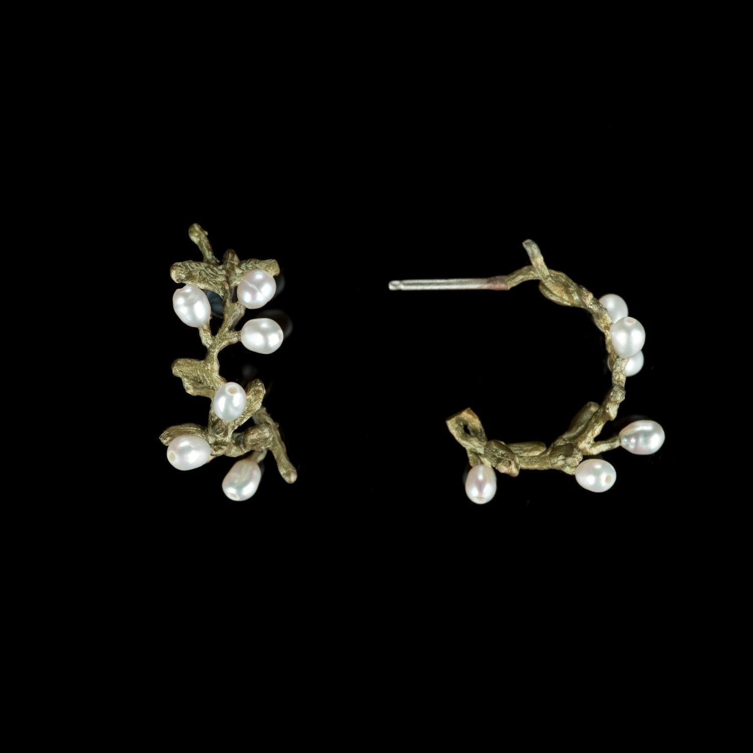 Carolina Earrings - Hoop - Michael Michaud Jewellery