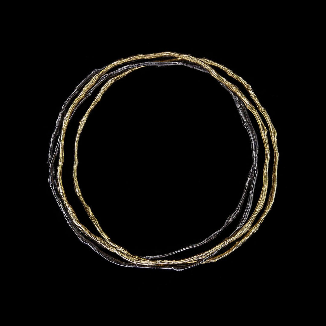 Fine Petite Driftwood Bangles (Set of 4) - Michael Michaud Jewellery
