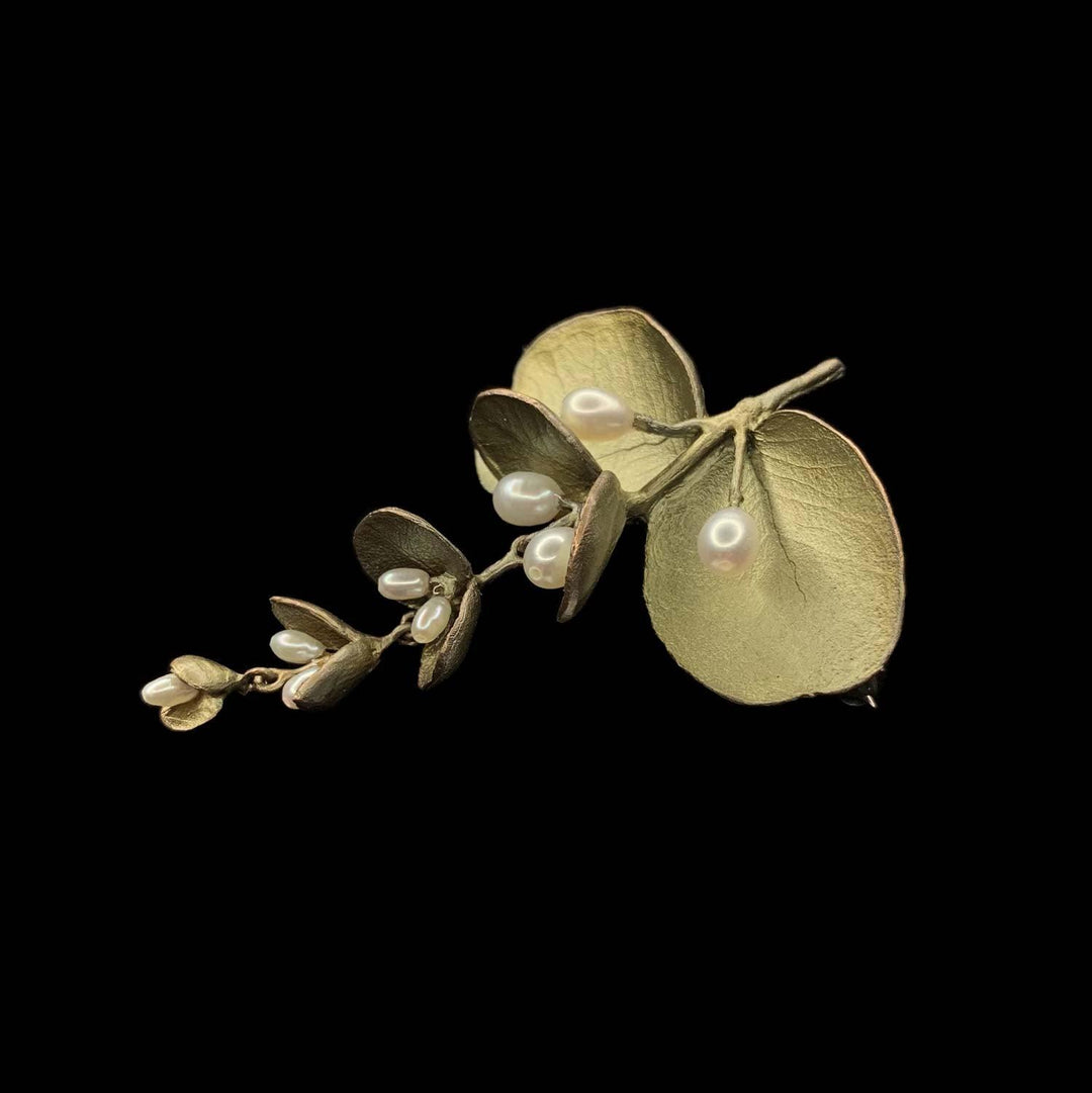 Eucalyptus Seed Brooch - Michael Michaud Jewellery