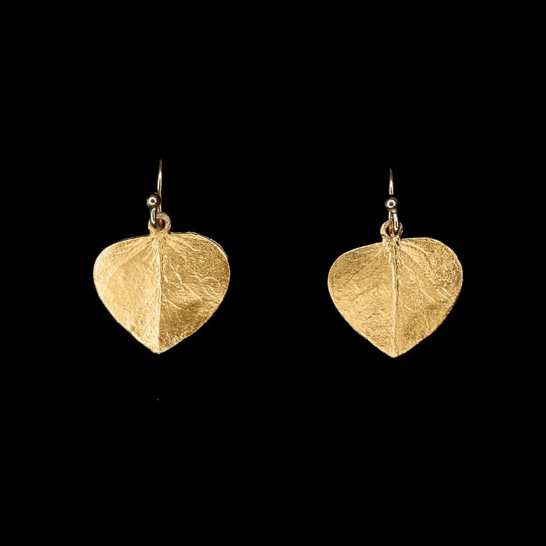 Fine Eucalyptus Earrings - Wire - Michael Michaud Jewellery