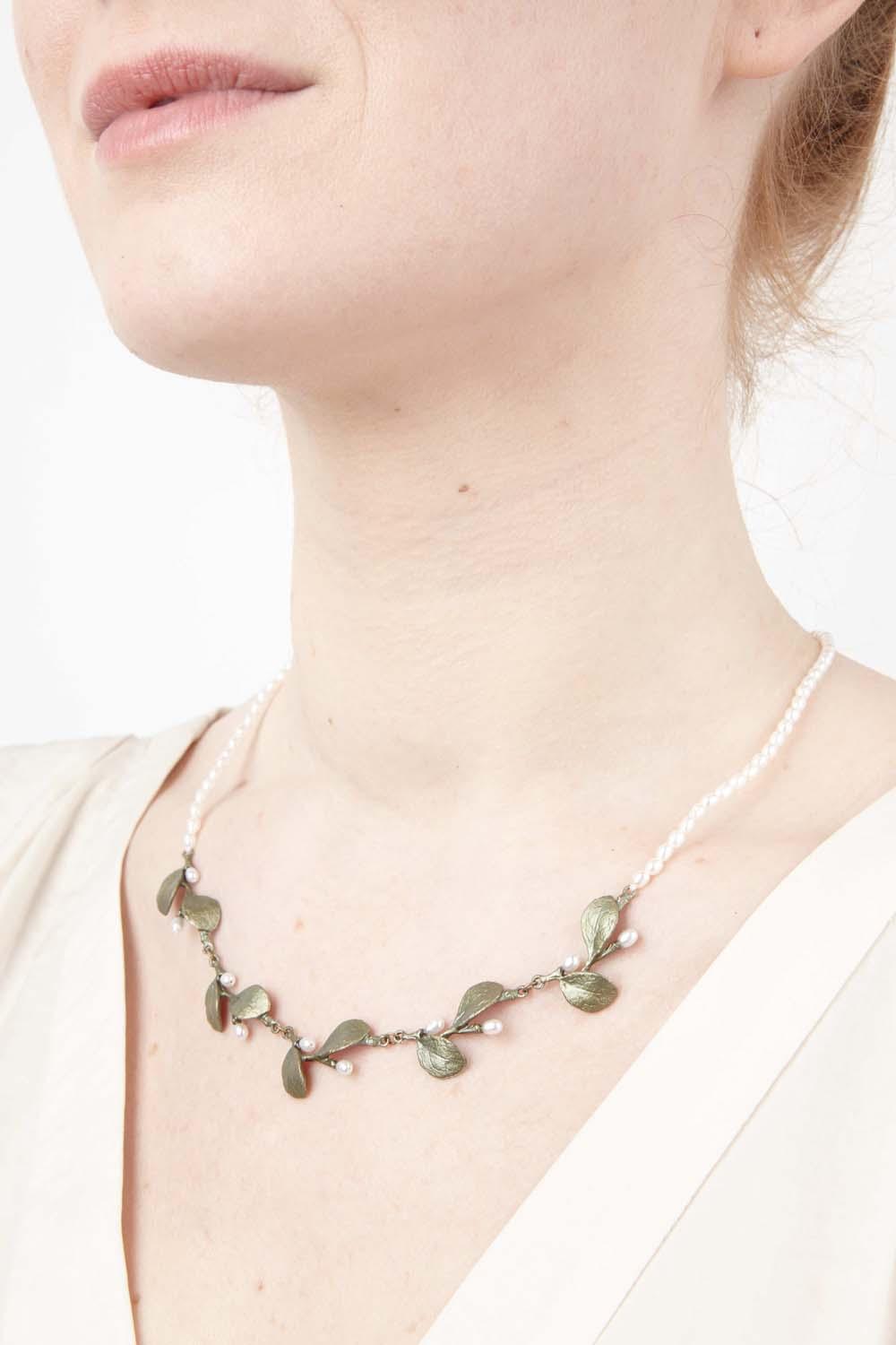 Irish Thorn Necklace - Pearl Contour - Michael Michaud Jewellery
