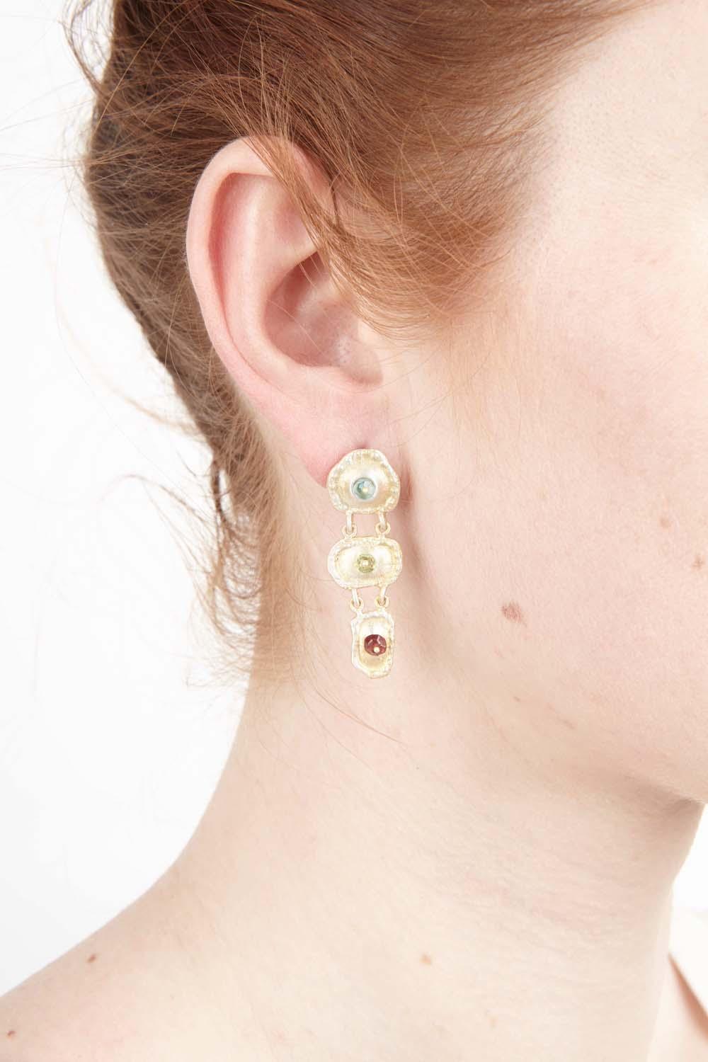 Sea Urchin Earrings - Drop Earring - Michael Michaud Jewellery