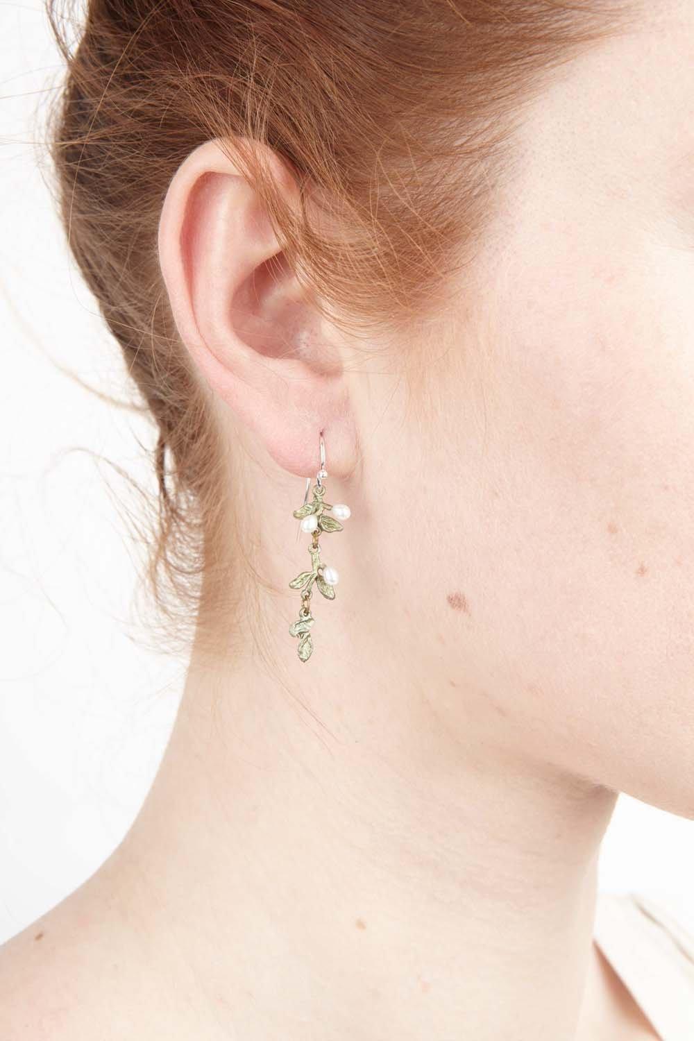 Carolina Earrings - Wire Drop - Michael Michaud Jewellery