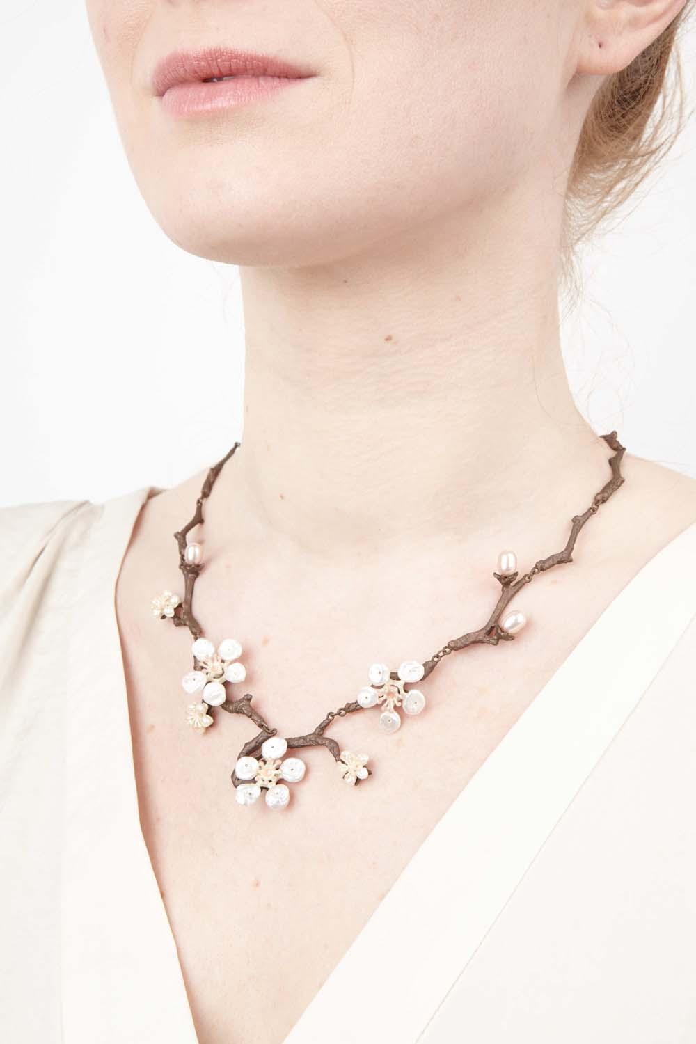 Cherry Blossom Necklace - Michael Michaud Jewellery