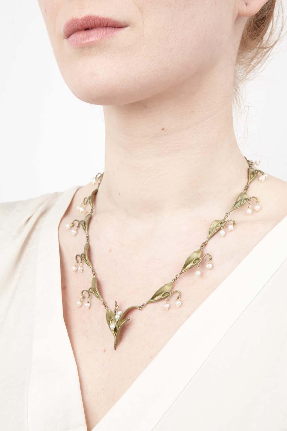 Lily of the Valley Necklace - Collier - Michael Michaud Jewellery