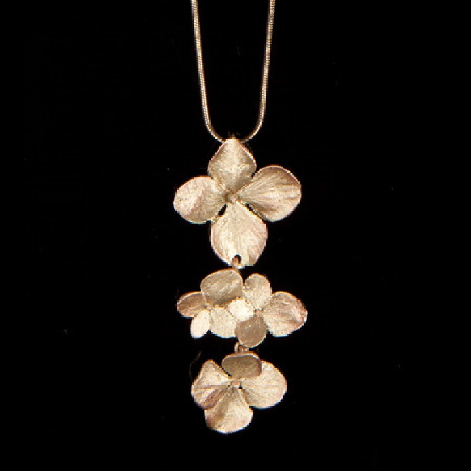 Hydrangea Pendant - Michael Michaud Jewellery