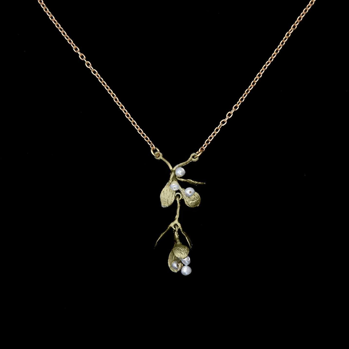 Mistletoe Pendant - Drop - Michael Michaud Jewellery