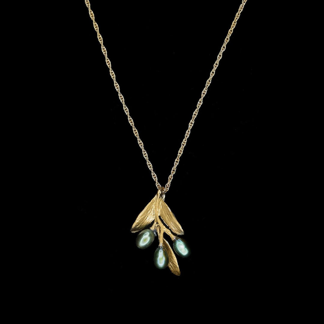 Fine Olive Pendant - Michael Michaud Jewellery
