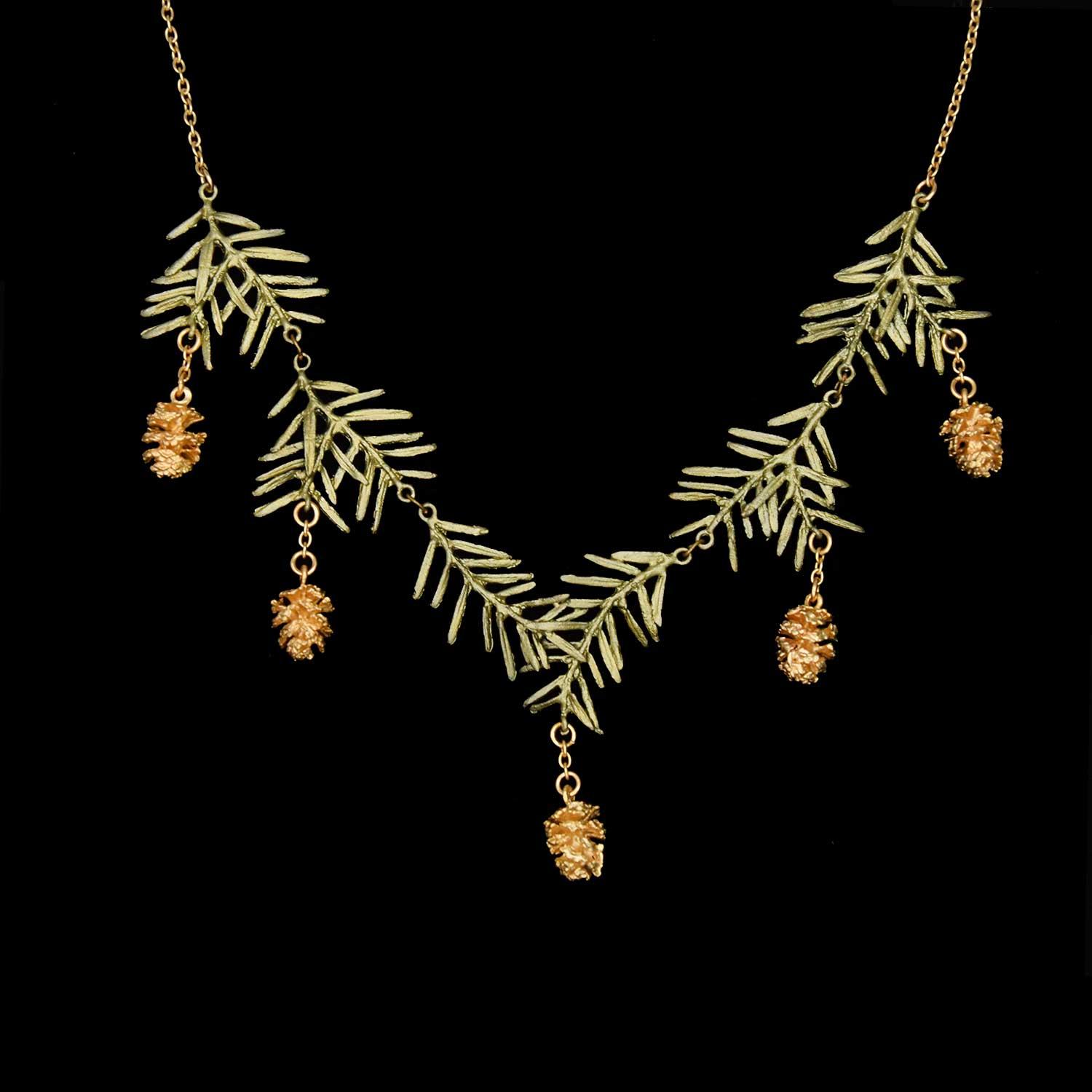 Pine Needle Necklace - Statement - Michael Michaud Jewellery