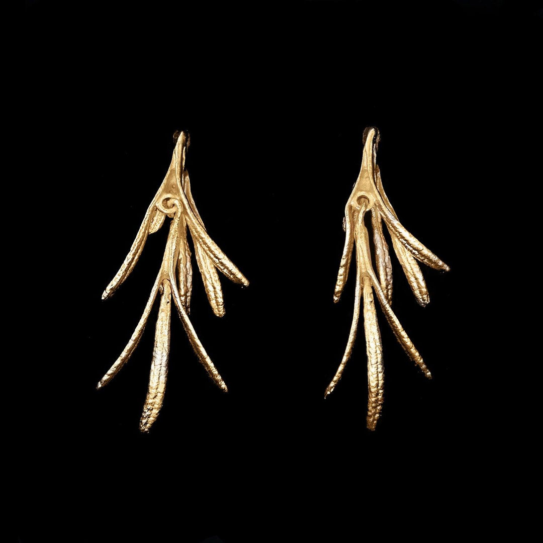 Fine Rosemary Earrings - Post - Michael Michaud Jewellery