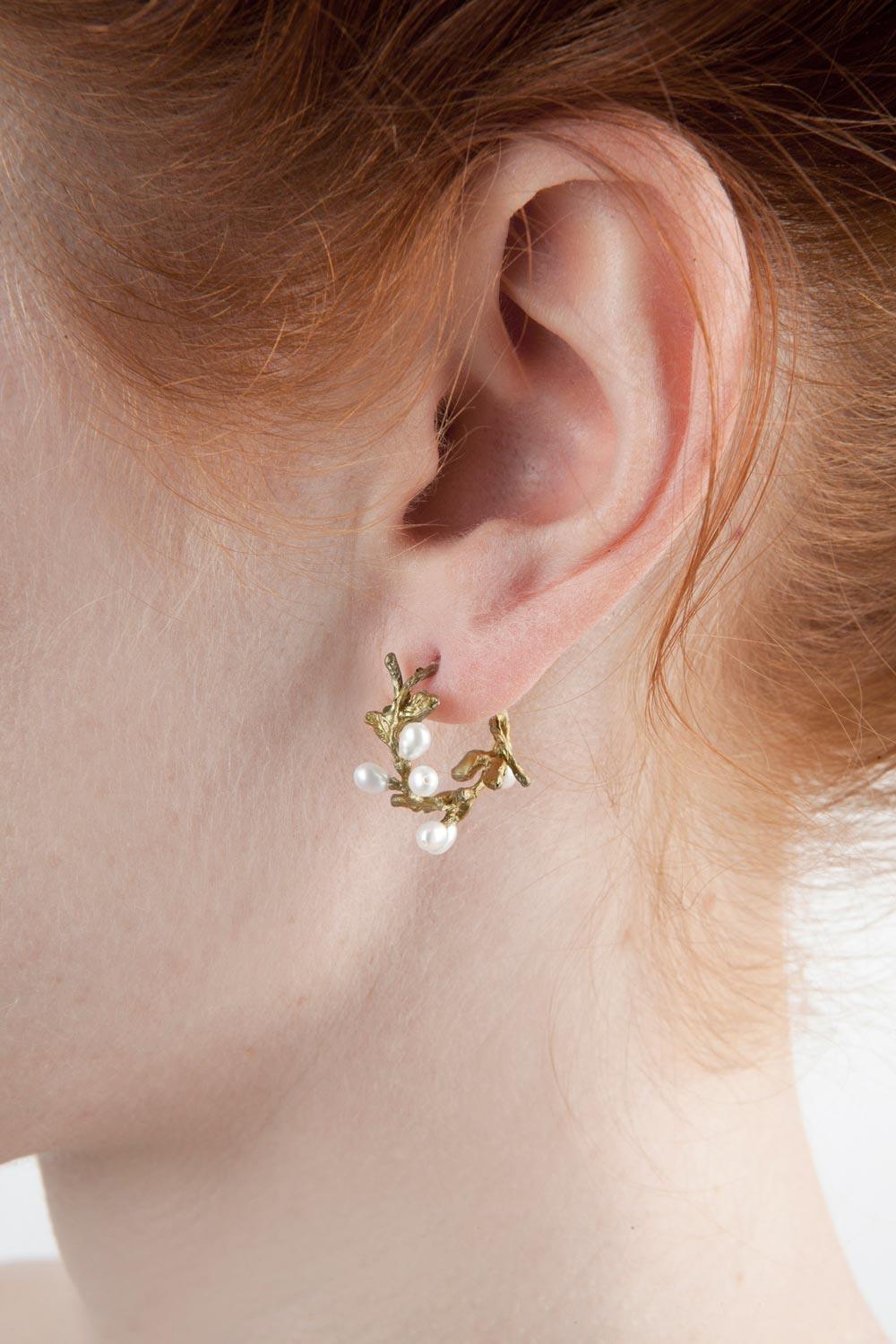 Carolina Earrings - Hoop - Michael Michaud Jewellery