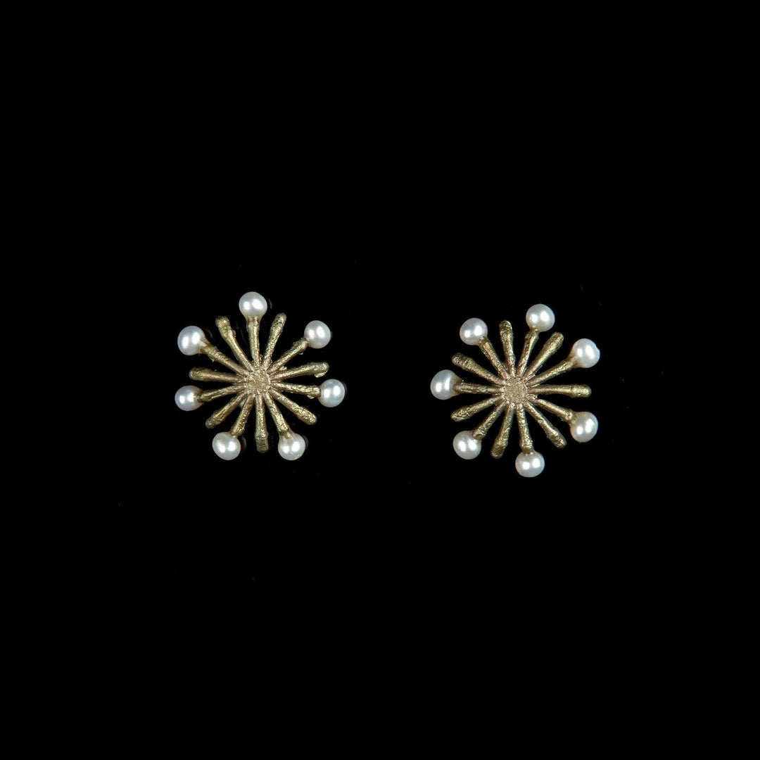 Firewheel Earrings - Petite Post - Michael Michaud Jewellery