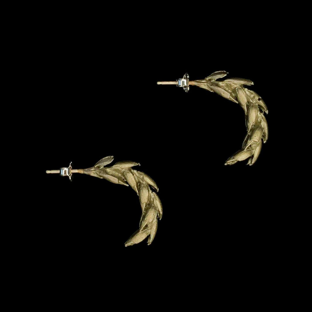 Wheat Earrings - Post - Michael Michaud Jewellery