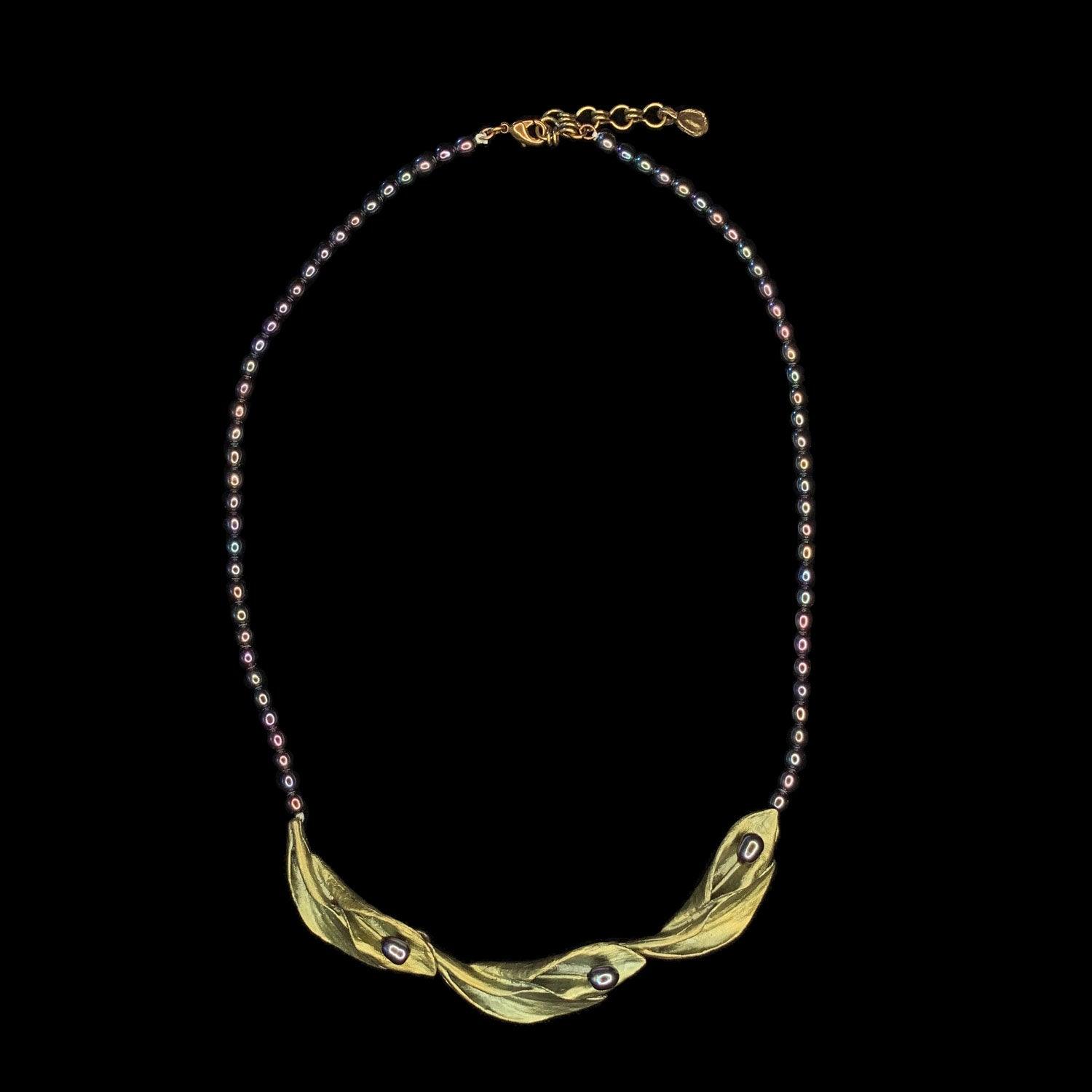 Hosta Necklace - Pearls - Michael Michaud Jewellery