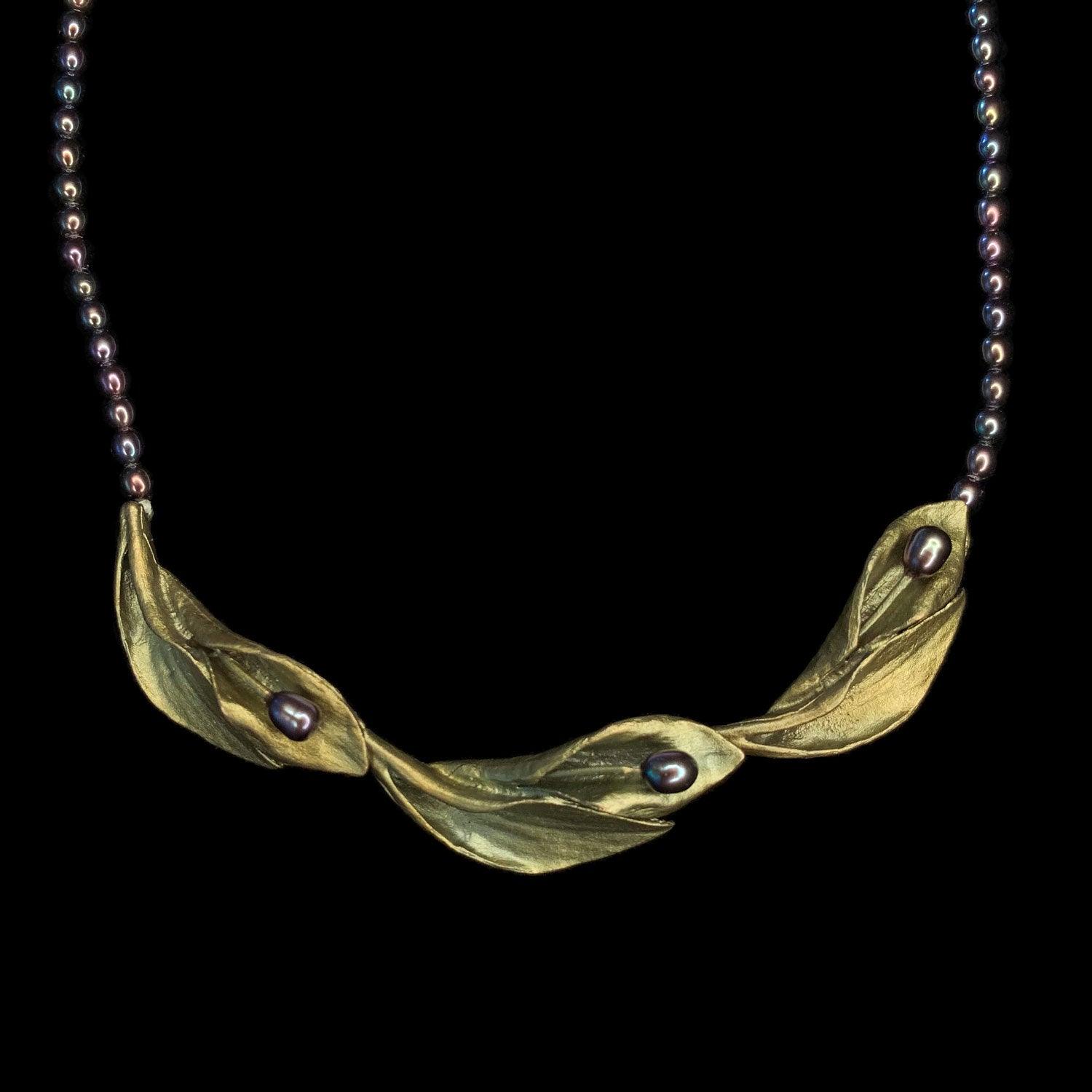 Hosta Necklace - Pearls - Michael Michaud Jewellery