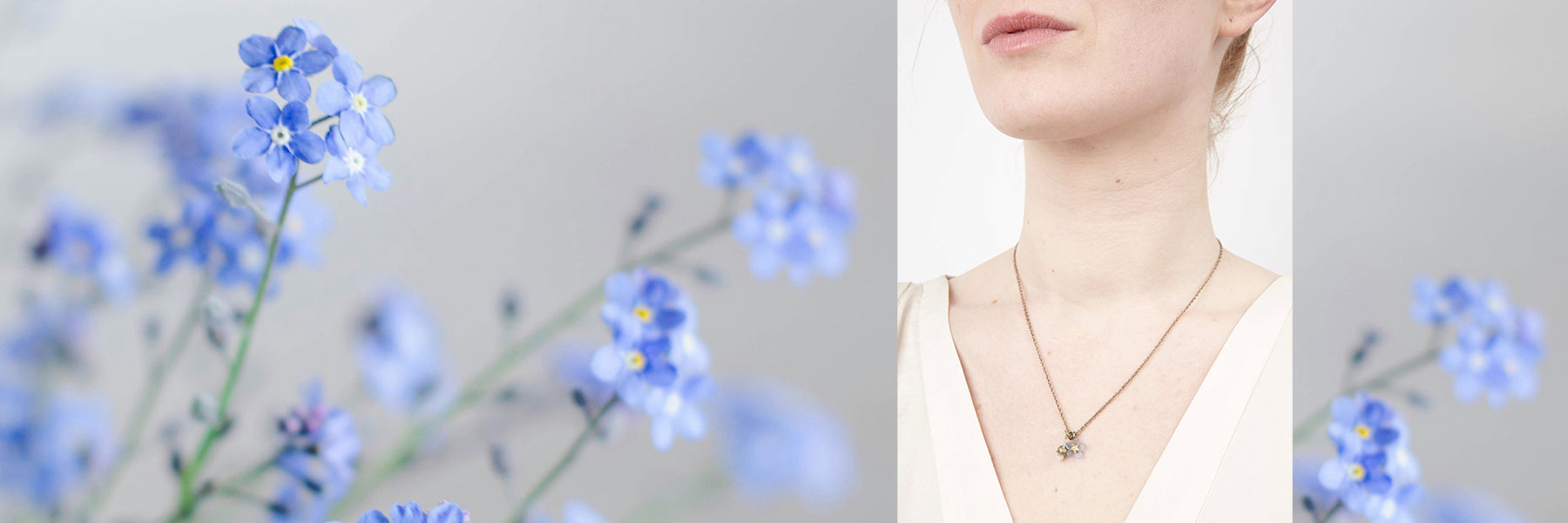 Forget Me Not Pendants