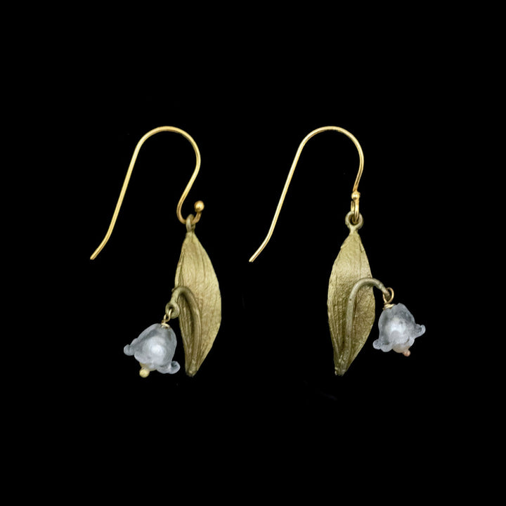 Lily of the Valley Earrings - Single Flower Wire