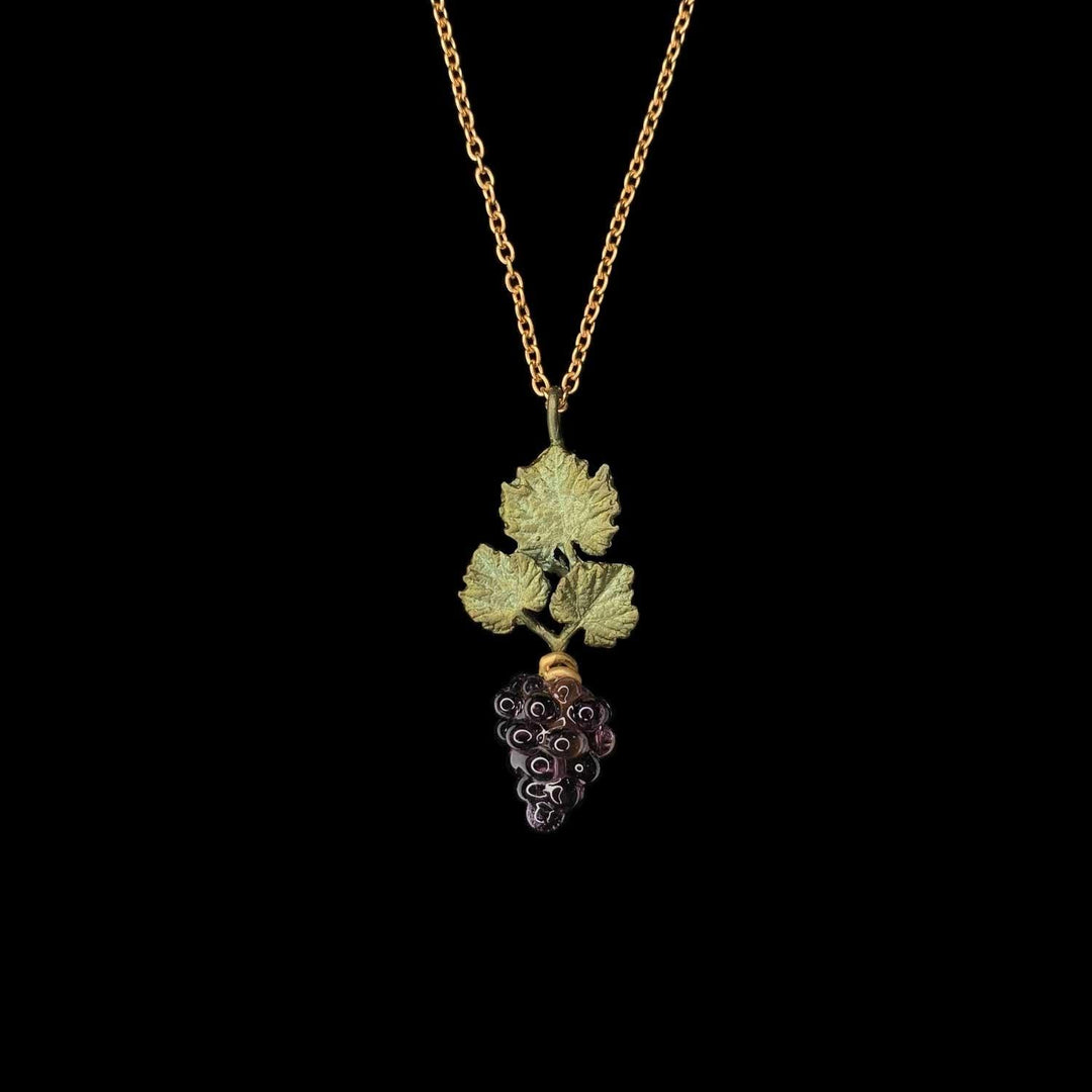 Wild Grape Vine Pendant - Dainty - Michael Michaud Jewellery