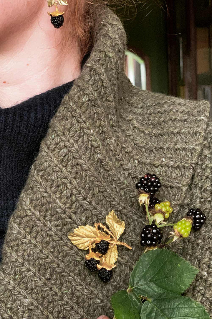 Blackberry Brooch