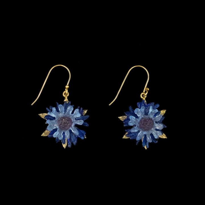 Cornflower Earrings - Wire