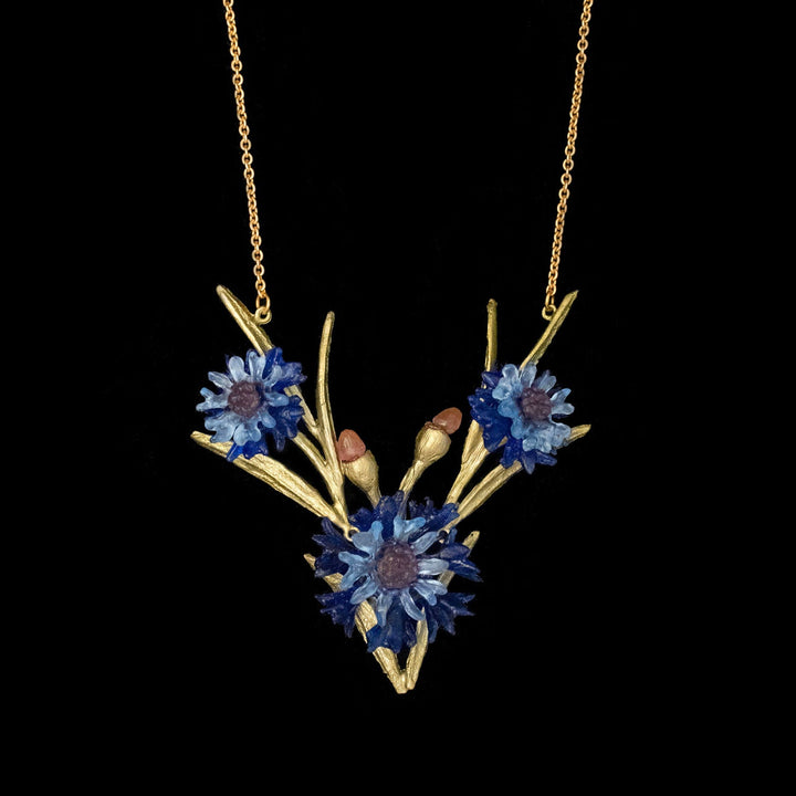 Cornflower Necklace