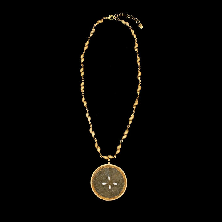 Citrus Orange Necklace