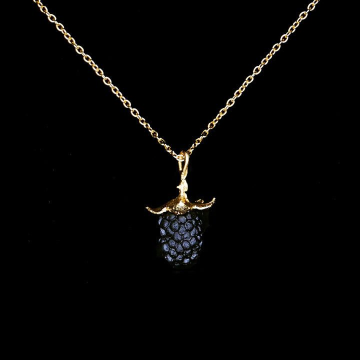 Blackberry Pendant - Single Drop