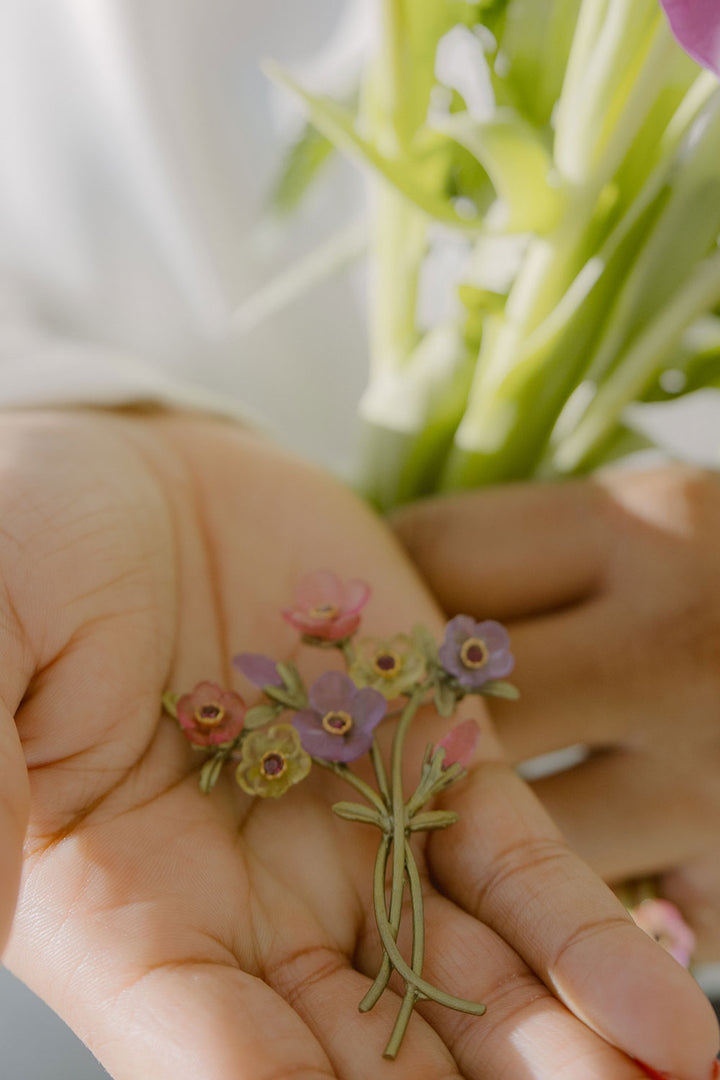 French Bouquet Brooch