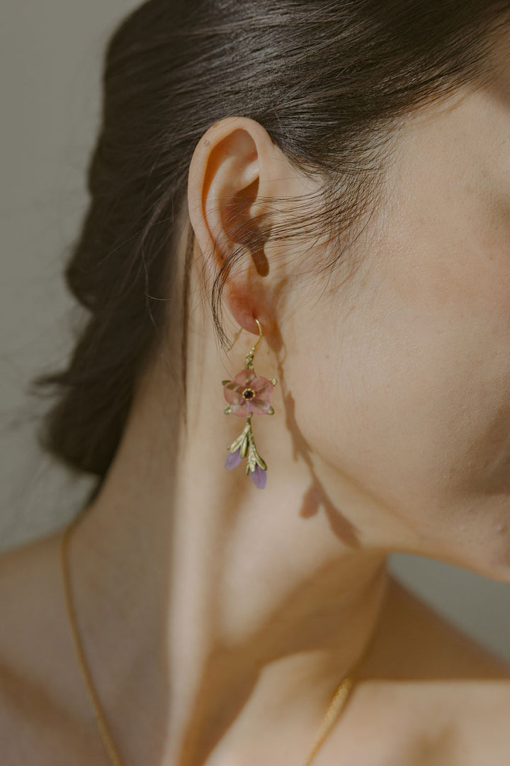 French Bouquet Earrings - Wire