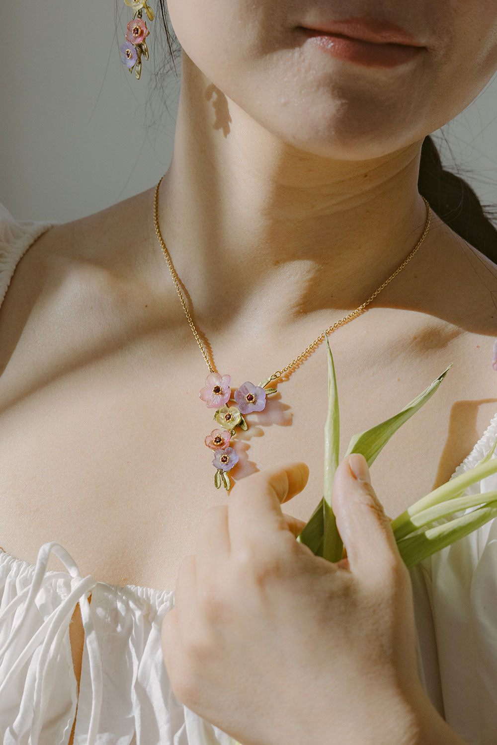 French Bouquet Necklace