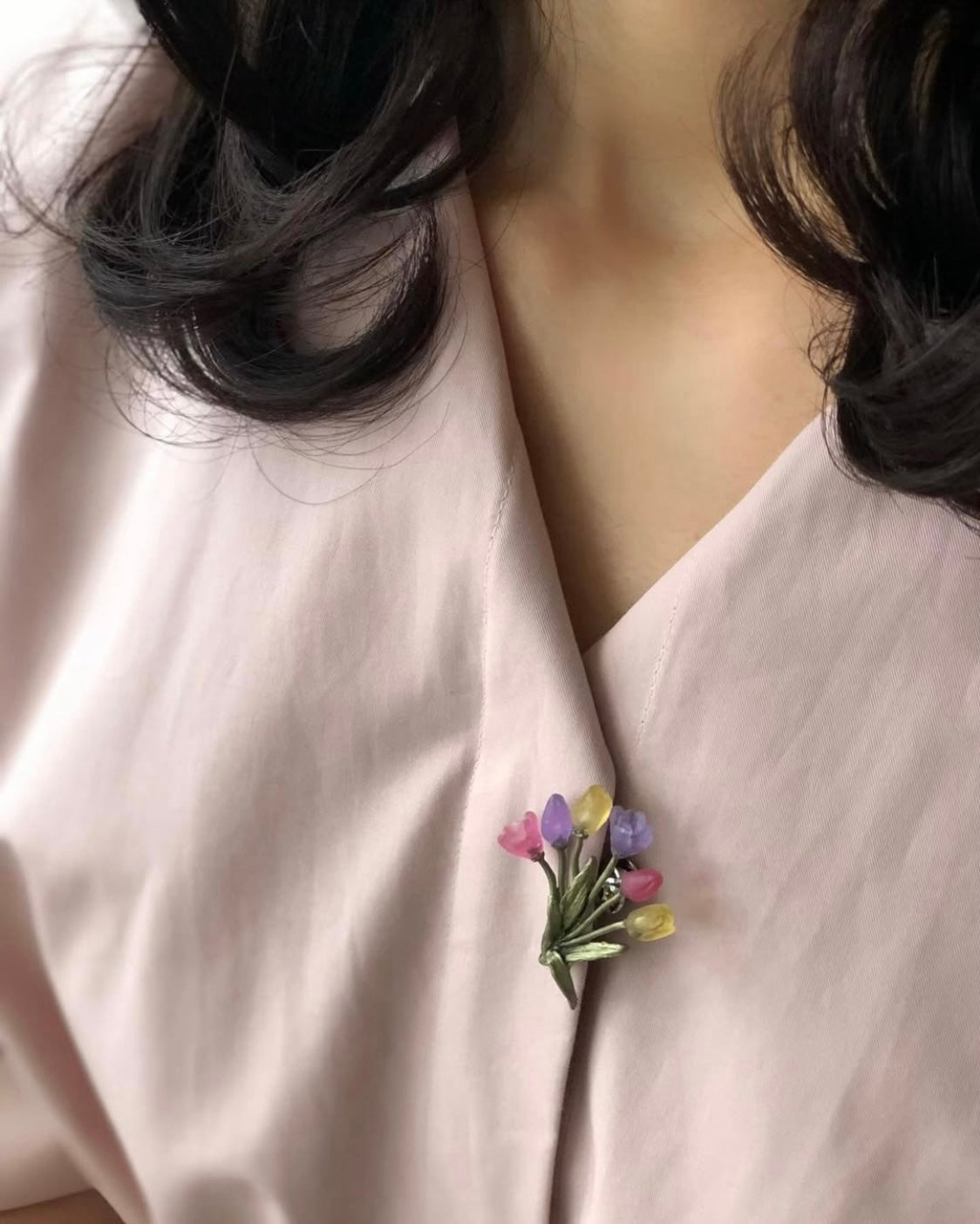 Tulip Brooch - Dainty – Michael Michaud UK Limited